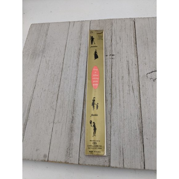 Vintage J&P Coats Neck Opening Metal Zipper 20" Nurgrey Gray 23-A - Picture 4 of 4